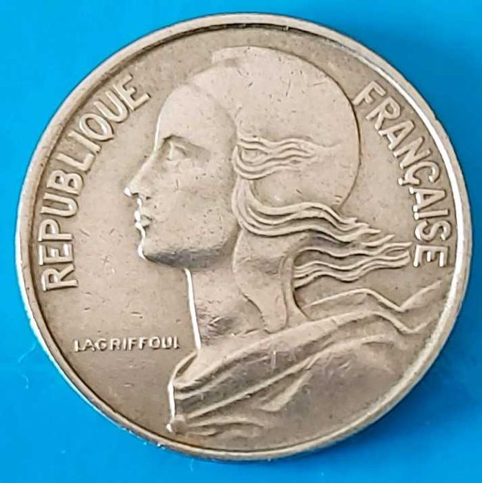 10 Cêntimos de 1963, França