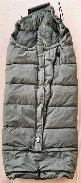 Saco térmico cinzento extensível para carrinho