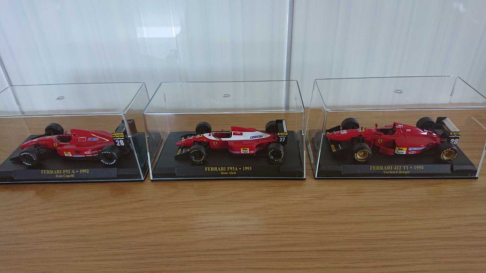 Ferrari Formula 1 (escala 1/43) - 1980 a 1997