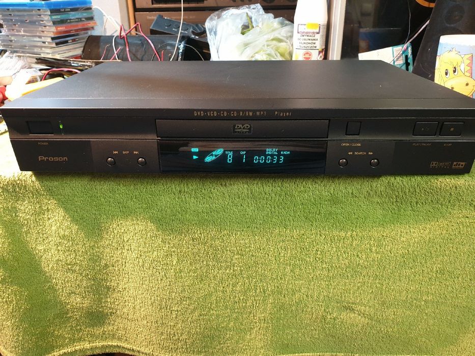 PROSON DVD 2300 DTS odtwarzacz DVD, optyka.