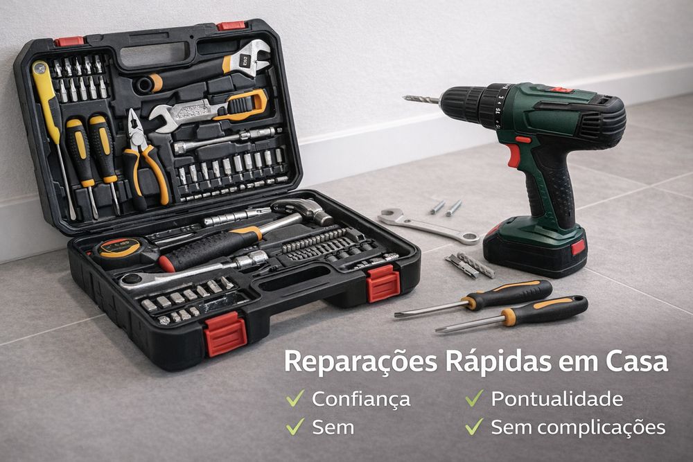 Reparações em Casa Rápidas e de Confiança | Técnico Experiente