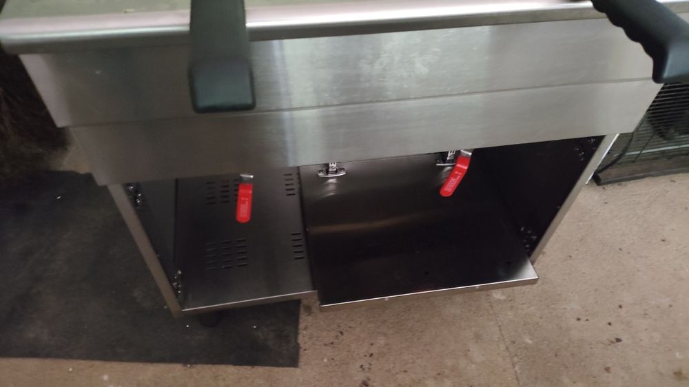 Fritadeira industrial 2 x 16 L  trifásica