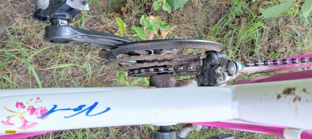 Rower dziewczęcy miejski