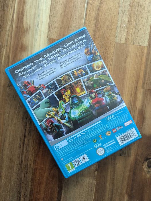 LEGO Marvel Super Heroes Nintendo Wii U z Instrukcją Wydanie Angielskie