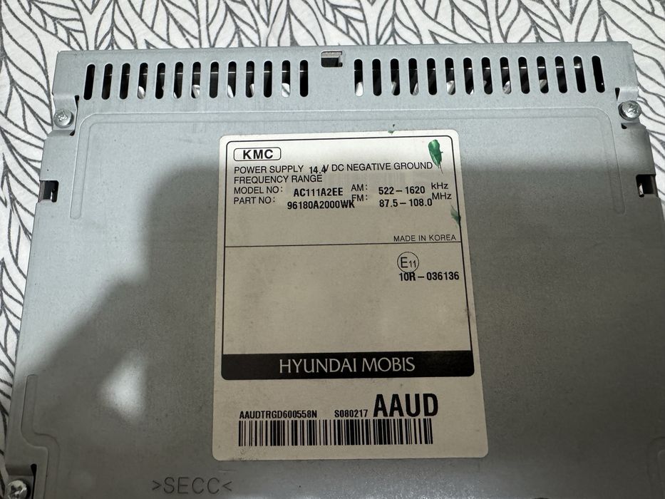 Radio original kia ceed