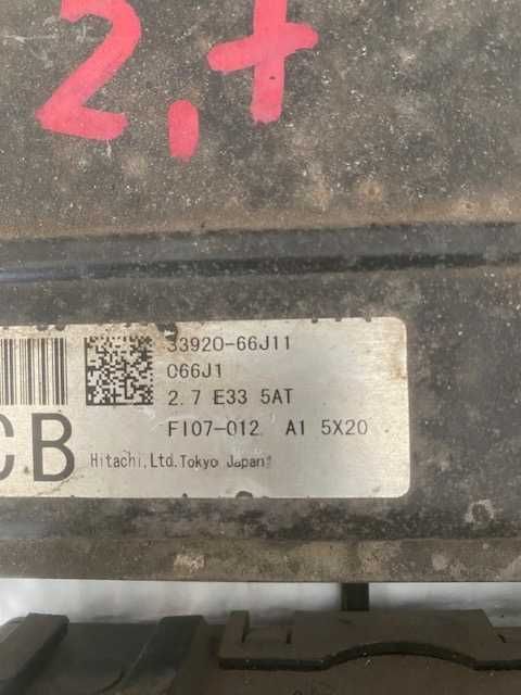 Suzuki Grand Vitara II 2,7V6 Komputer 66J 11