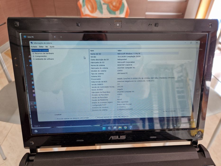 Asus U36SG Corei5
