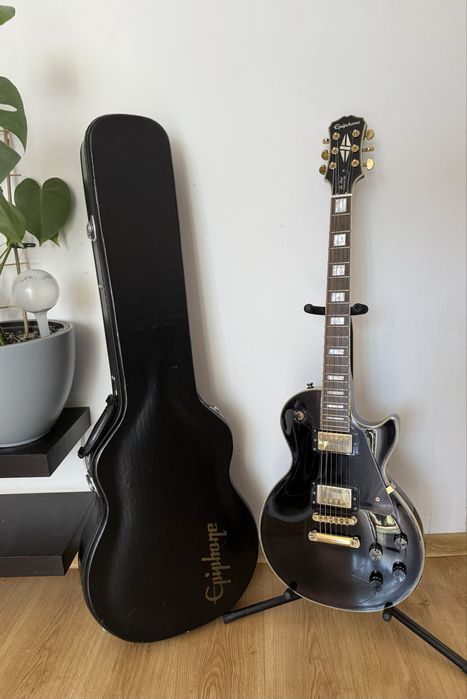 Epiphone Les Paul Custom Pro 2014 + twardy futerał Lublin