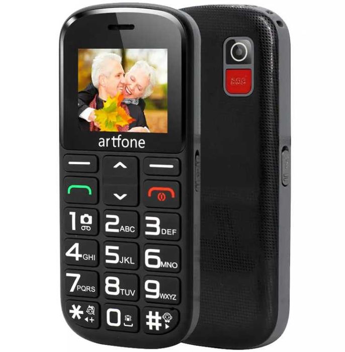 мобільний телефон із великими кнопками Artfone CS182,бабушкофон