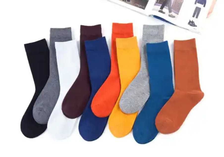 Meias algodão (várias cores disponíveis)
