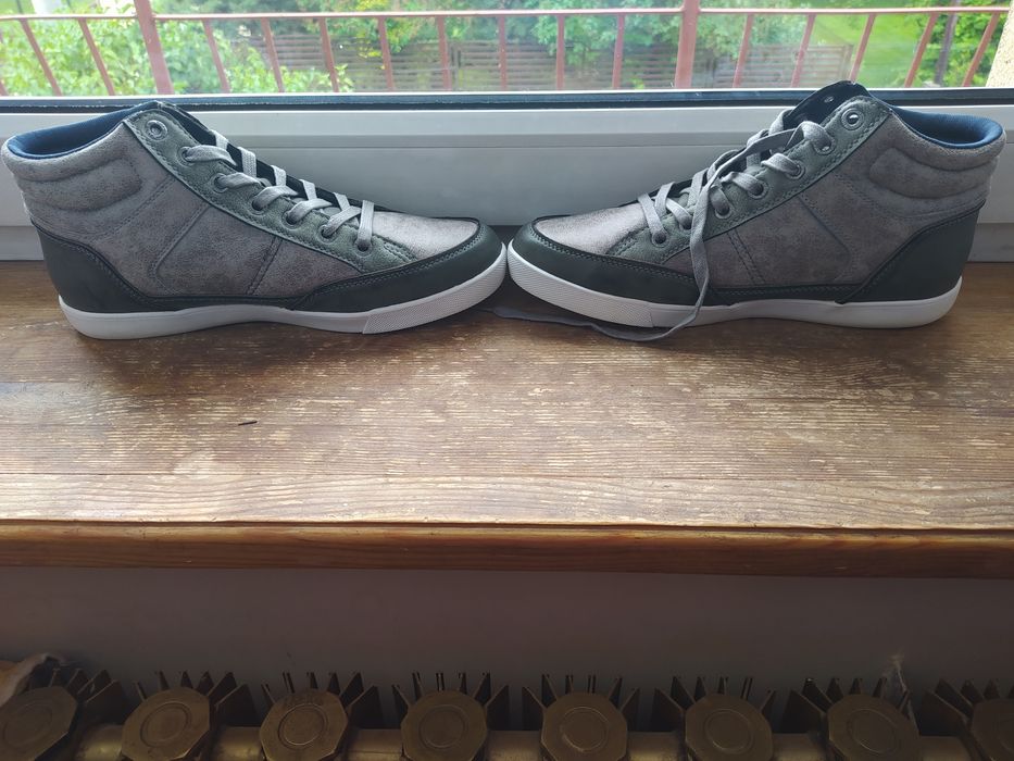 Buty Guess GM Joaquin Men 10 Size Brown Hightop Fashion Sneaker NOWE