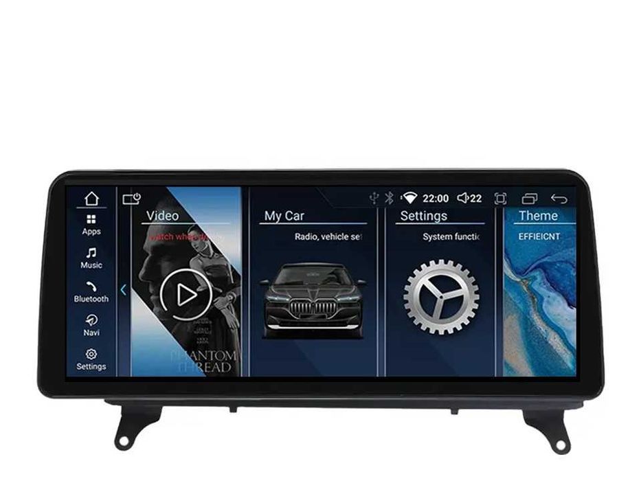 Штатна магнітола  BMW X5/X6 E70/E71/E72 CCC/CIC 8+128 екран 12.3 з 360