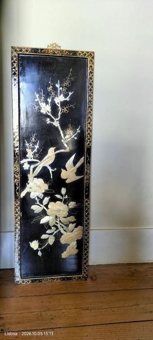 Placa decorativa chinesa