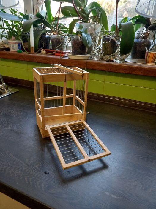 Клетки и западки, ловушки, хлопунчики из натурального дерева