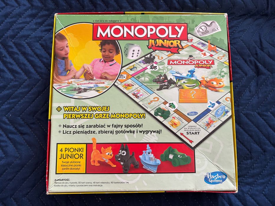 Gra Monopoly Junior Hasbro