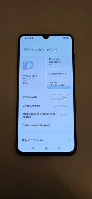 Telemóvel Xiaomi Mi 9 64GB Preto