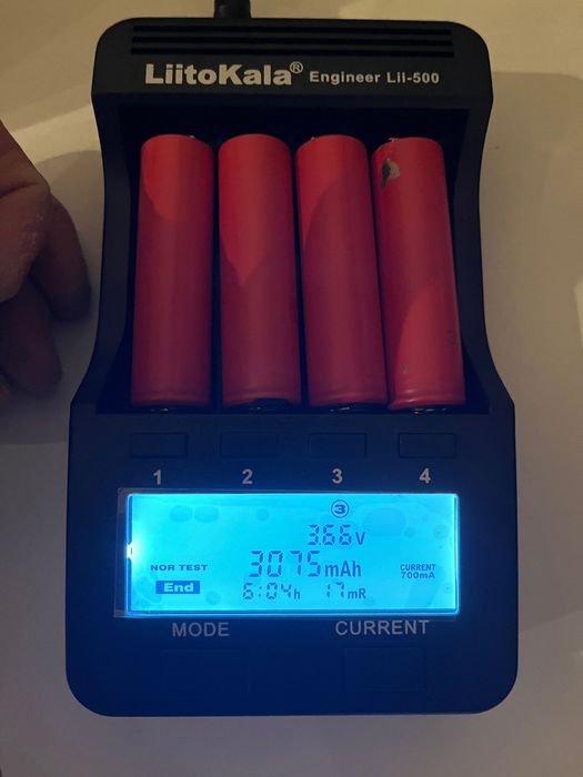 акумулятори Sanyo. l126 ur 18650 ga