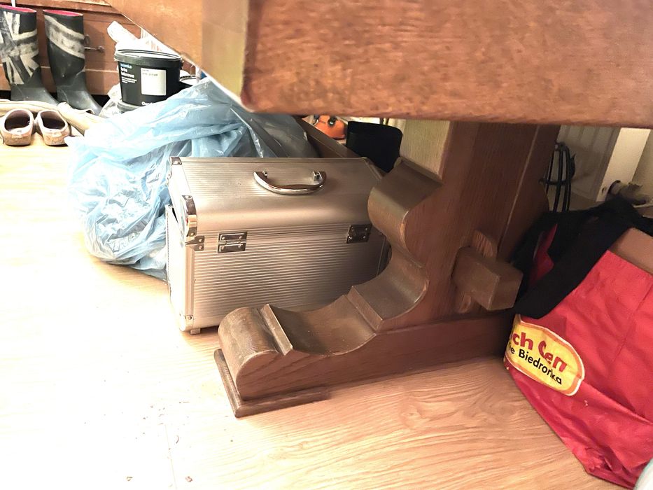 Stoł ława lite drewno