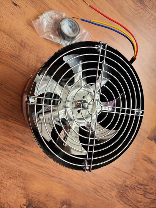 Вытяжной канальный вентилятор 220V 40W 150мм 2800об./мин. с защитой