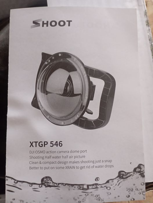 Підводний бокс DOME PORT від SHOOT для камер GoPro Hero 9, 10...