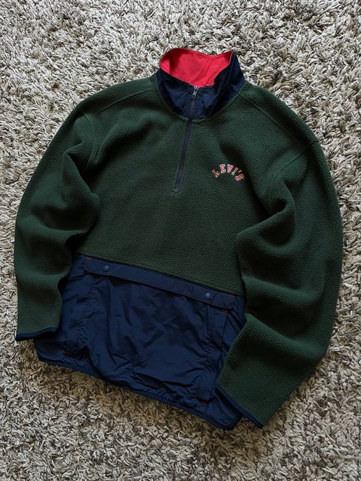 1/3 Zip Levi's плюшева шиншила нових колекцій