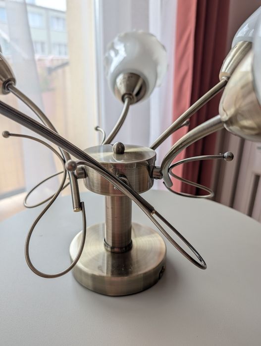 Lampa sufitowa pięcioramienna