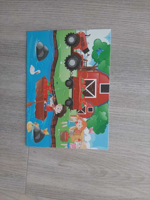 Пазли картонні 35 елементів. G-Toys вік 3+