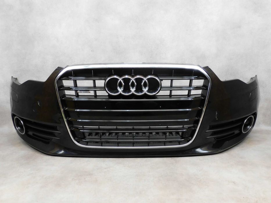Бампер Audi A6 C7 бампер передний в ЦВЕТ S-line разборка ауди