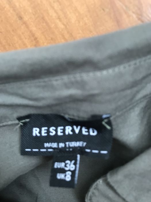 Koszula damska krótki rękaw Reserved rozmiar 36 stan B.dobry