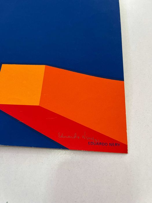 Serigrafia de Eduardo Nery 1971 Assinada e numerada