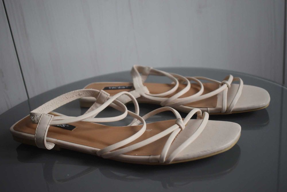 Buty sandały 38 płaskie klapki retro vintage Vices boho letnie wygodne