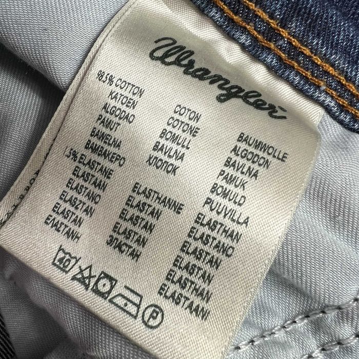 Wrangler TEXAS jeansy męskie W38 L30 (pas 95cm) L29 sodnie jeansowe męskie bawełna elastan prosty regularny krój