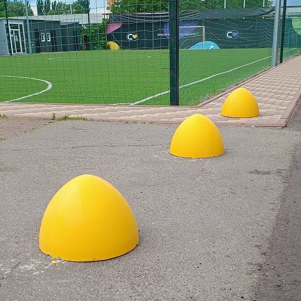 полусфера бетонная,полусфера бетонная монтаж