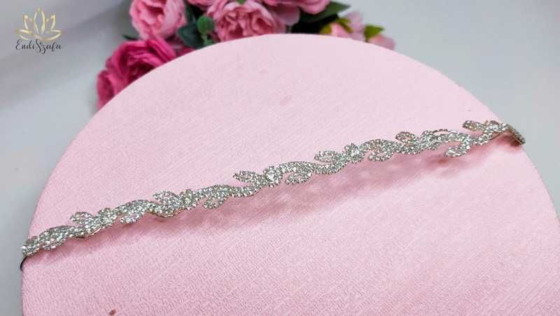 Ozdoba ślubna ozdoba do włosów opaska