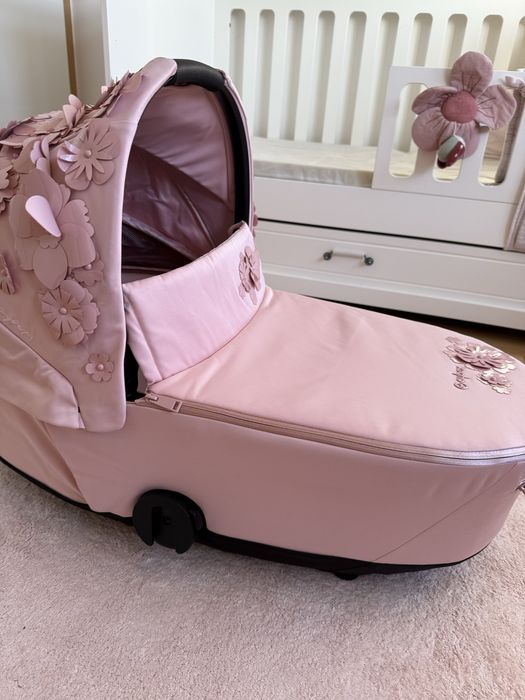 Cybex Mios 3.0 Gondola Simply Flowers pink nowa