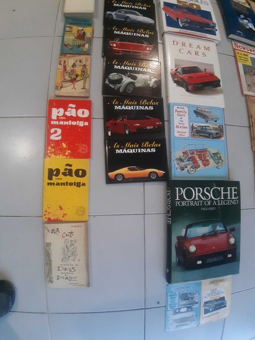 Livros raros, antigos e  banda desenhada troco gps autocaravana