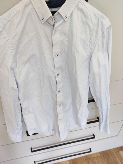 Reserved koszula wyjściowa piękna z latami na łokciach 34/XS