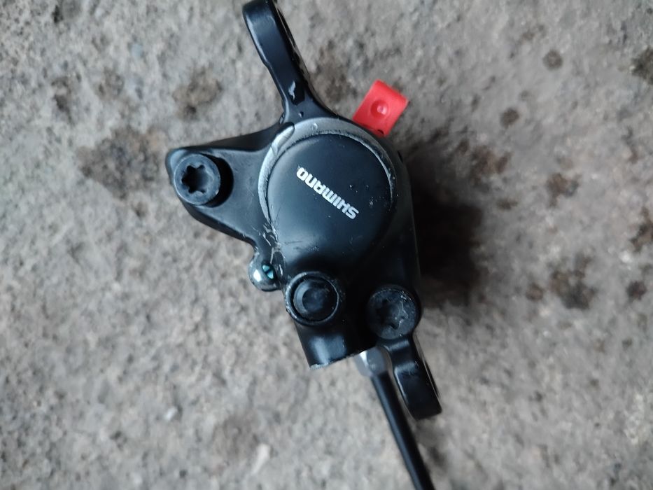 Передні гідравлічні гальма Shimano MT401 плюс ротор на 160