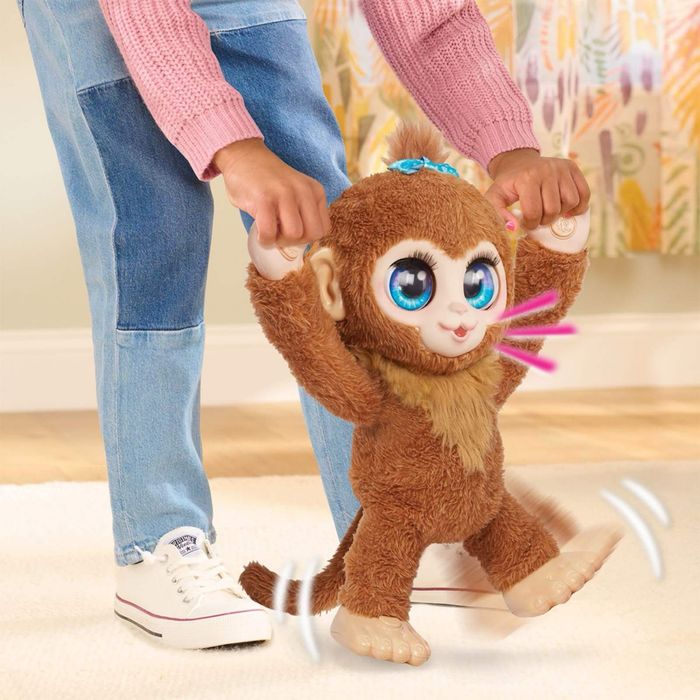 Інтерактивна мавпа, furreal, peanut monkey, обезьянка Арахис, козочка
