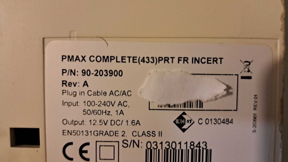 Sistema de alarme Powermax Complete da Visonic