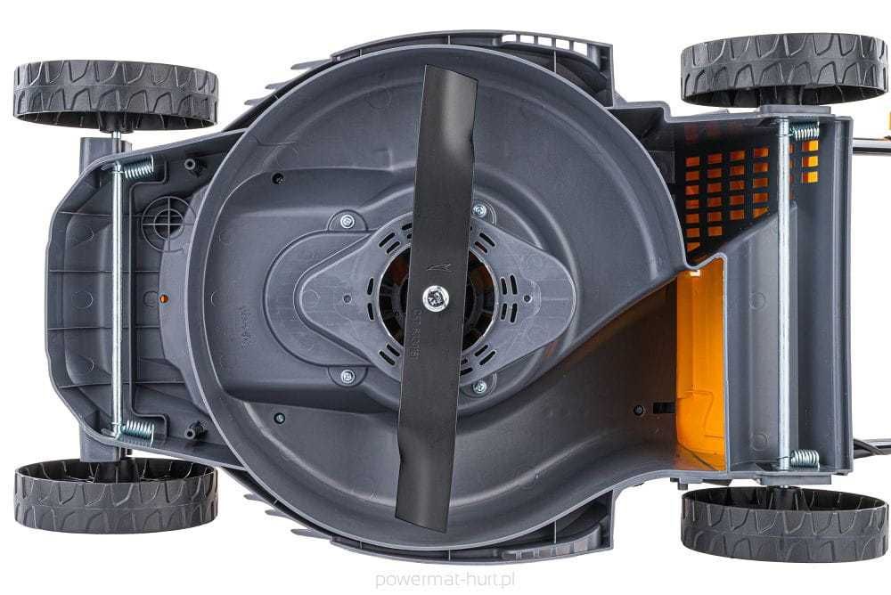 POWERMAT Kosiarka Elektryczna Trawy 2200w Nóż 32cm Lekka Duży PM1277