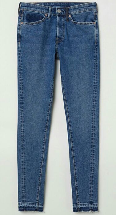H&M р.58-60 джинсы с тёмной петелькой мужские