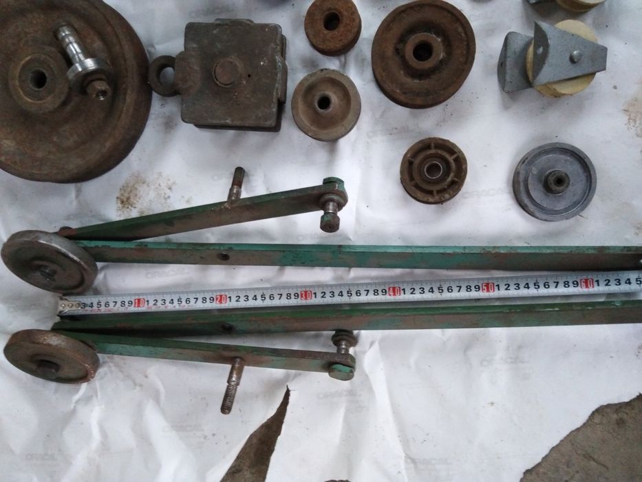 Ролик, ролики алюминиевые, металлические, пластиковые.