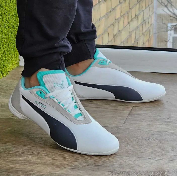 Мужские кроссовки Puma белые мужские Пума
