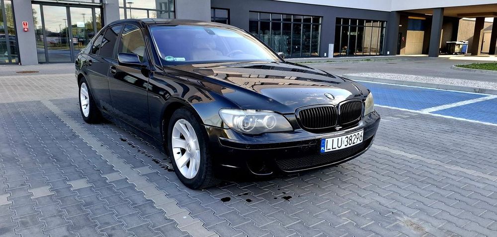 BMW Seria 7 BMW 730D E65 3.0 DIESEL 231 KM czarny polift ShadowLine