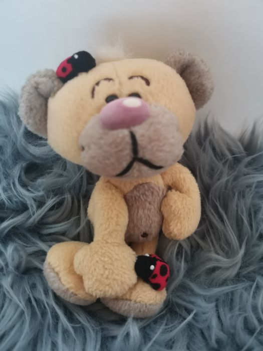 Miś PIMBOLI misio z biedronkami maskotka Depesche