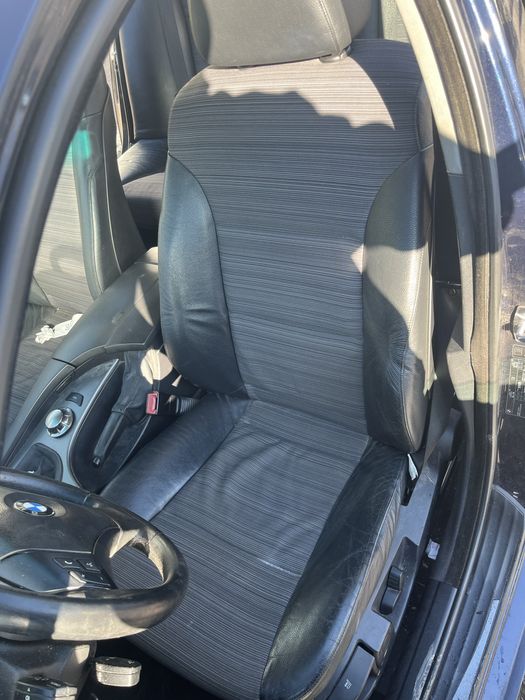 Fotele siedzenia bmw e60 sedan polskory grzane roletki drzwi Europa