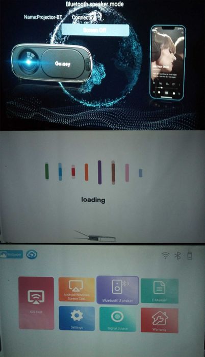 Реальні 1080p 4к FullHD LED LCD автофокусний проектор