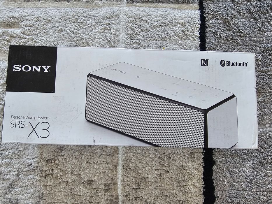 Coluna Sony SRS X3 Branca