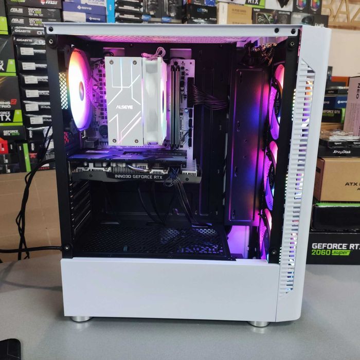 Компютер Новий Ryzen 5 5500, 16GB DDR4, RTX 2060 Super 8GB, SSD 512GB